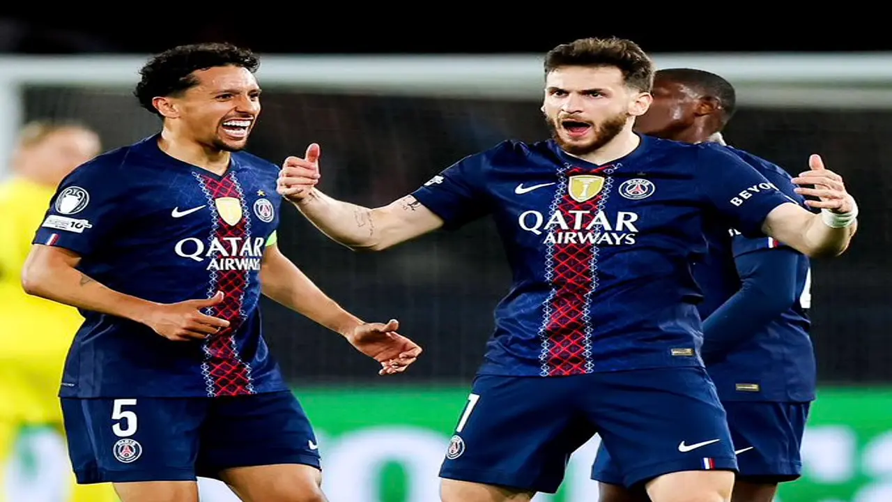 5 أهداف في الشوط الأول بين باريس سان جيرمان وبايرن ميونخ في قمة أوروبا